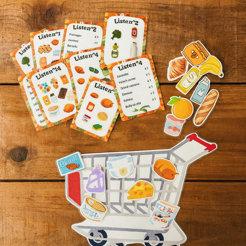 Jeu « Petit caddie »