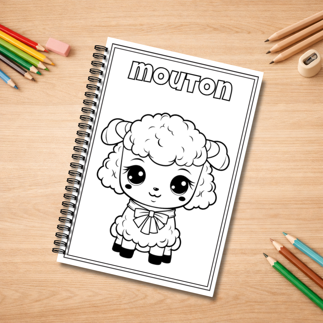 Coloriage bébés animaux