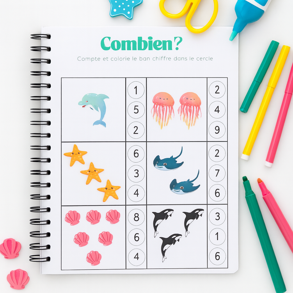 J'apprends à compter