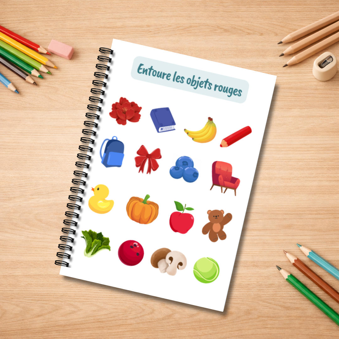 Mon premier cahier d'occupation effaçable