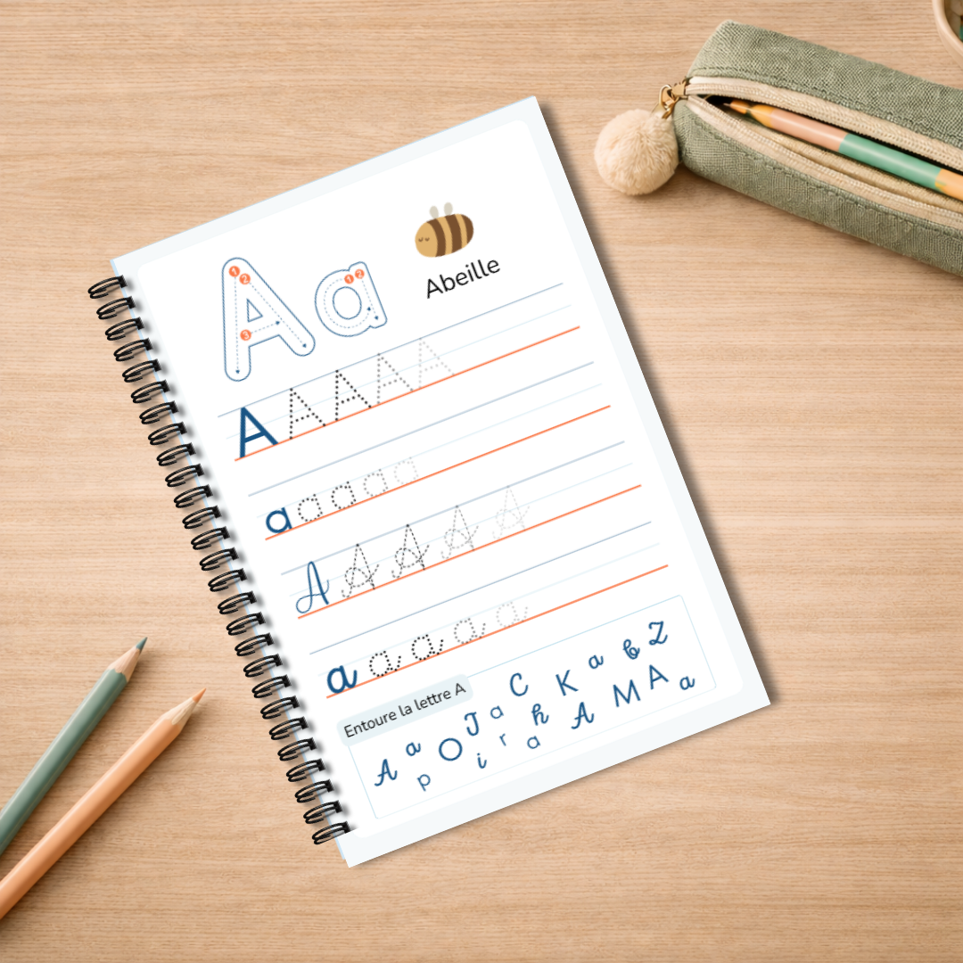 Pack Premiers apprentissages réutilisable 3/6 ans