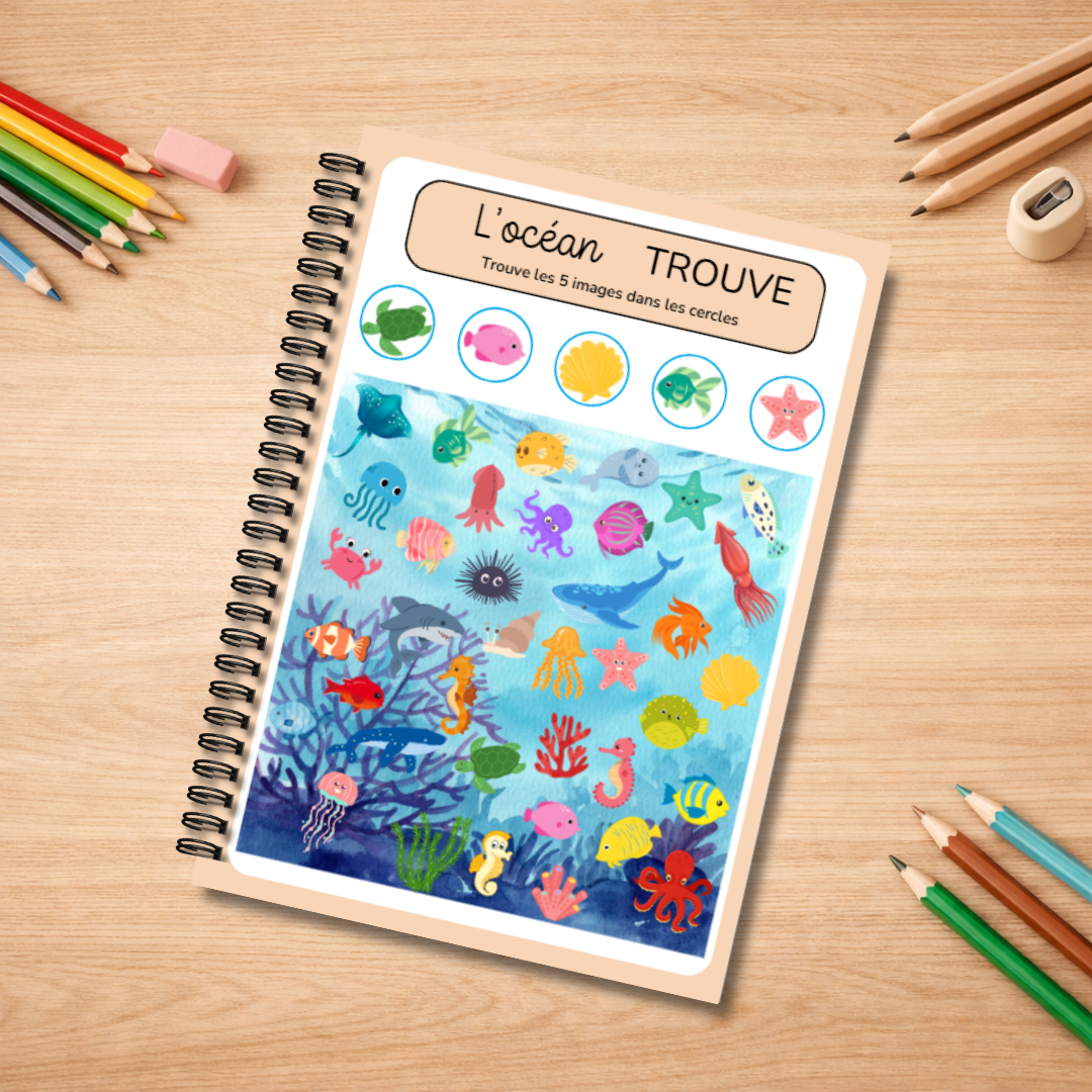 Mon petit cahier d'occupation réutilisable