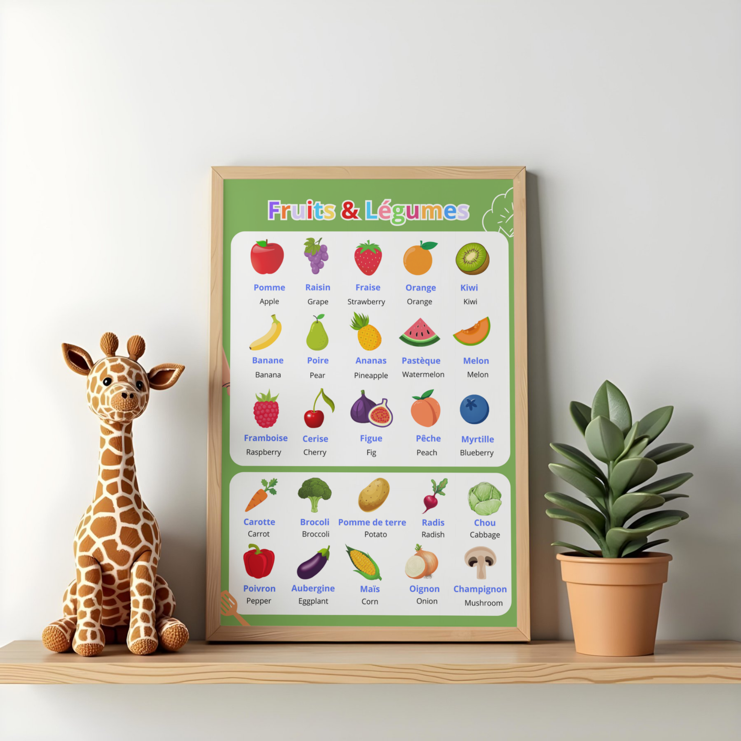 10 affiches bilingues Anglais/Français