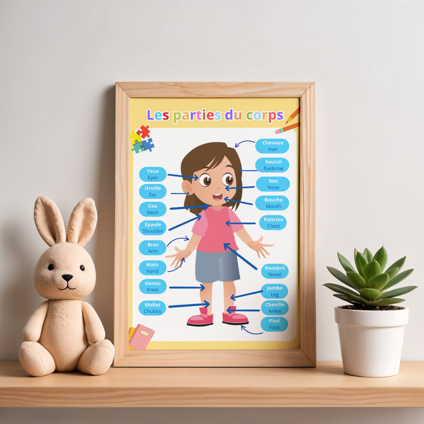 10 affiches bilingues Anglais/Français