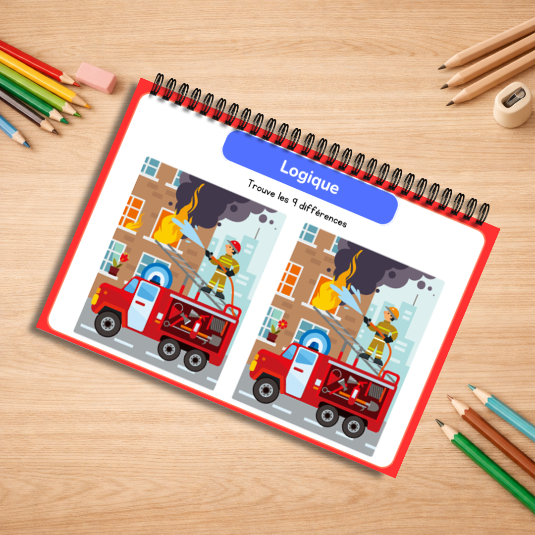 Livret pompier réutilisable