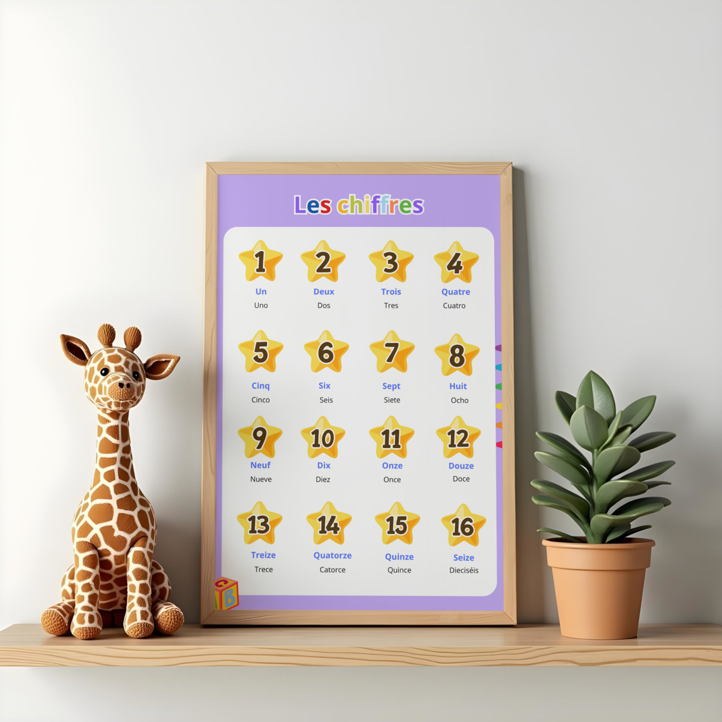 10 affiches bilingues Espagnol/Français