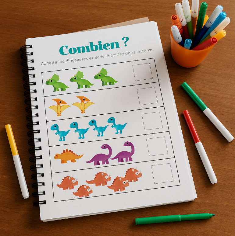 J'apprends à compter