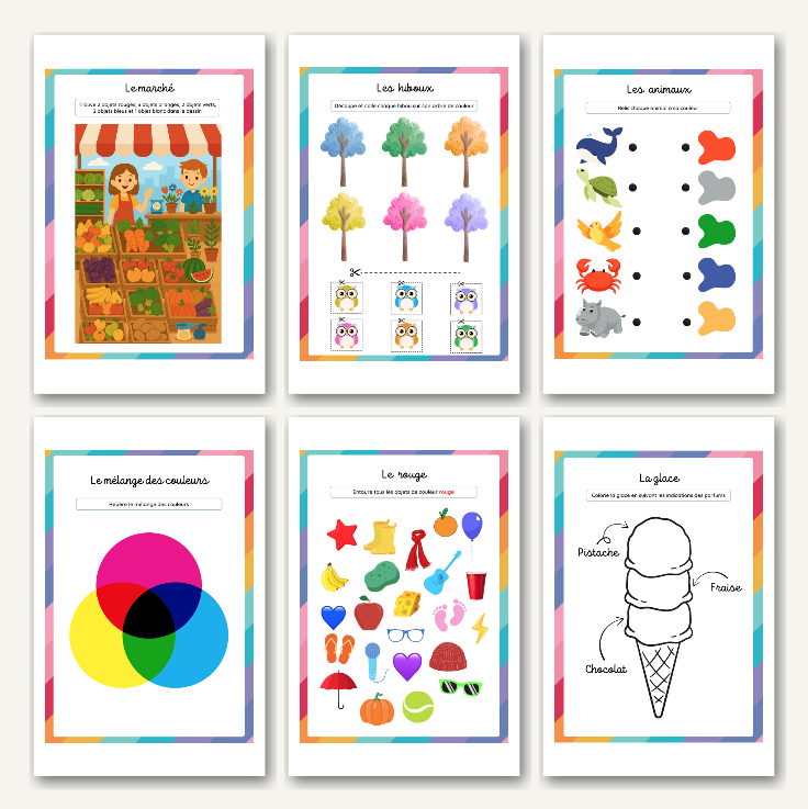 J'apprends les couleurs