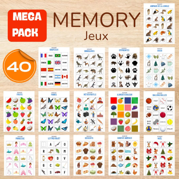 Méga Pack Memory - PDF