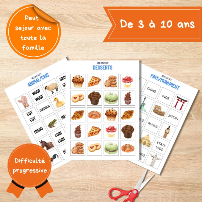 Méga Pack Memory - PDF