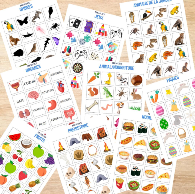 Méga Pack Memory - PDF