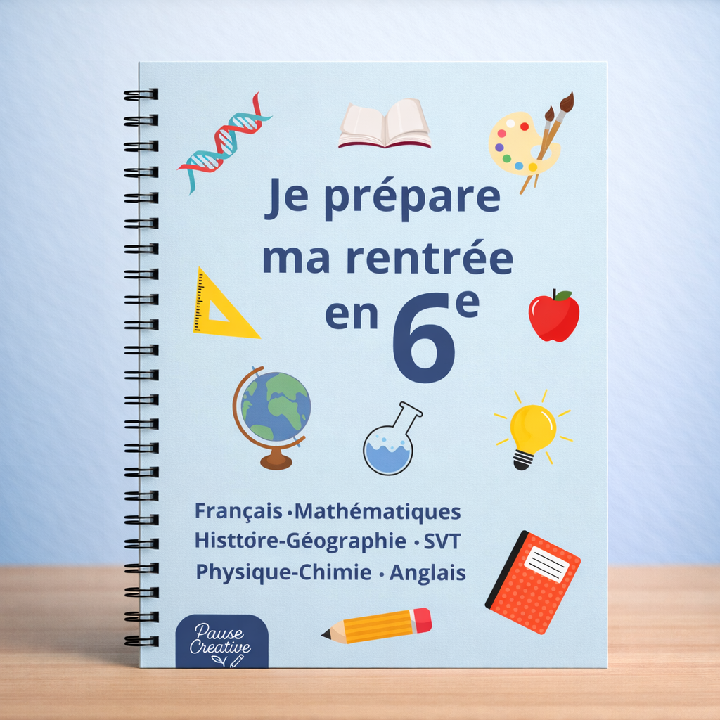 Je prépare ma rentrée en 6ème