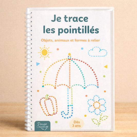 Je trace les pointillés