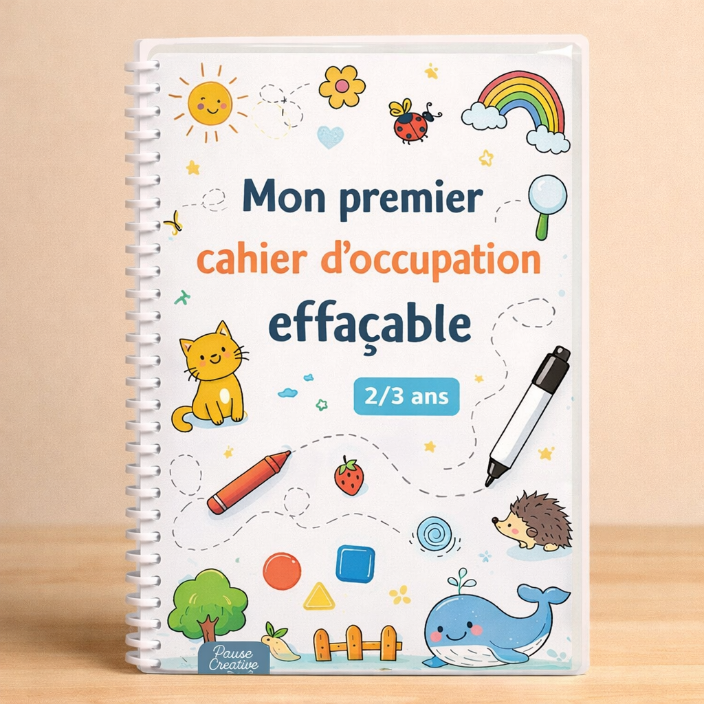 Mon premier cahier d'occupation effaçable