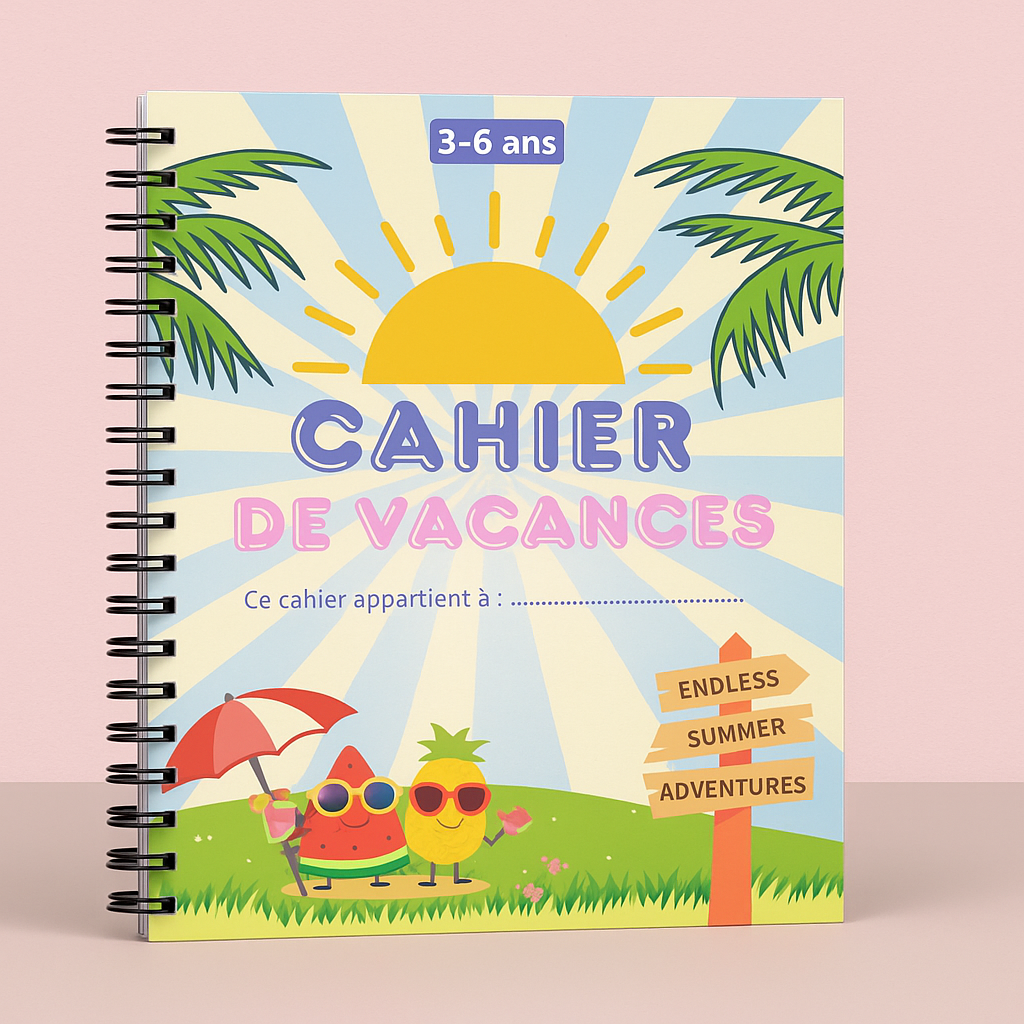 Cahier vacances 3/6 ans