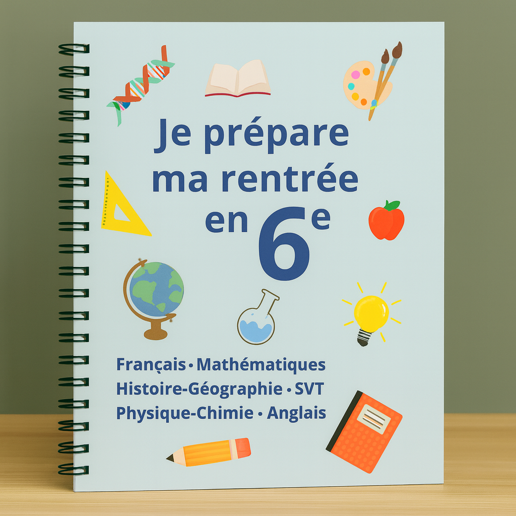 Je prépare ma rentrée en 6ème