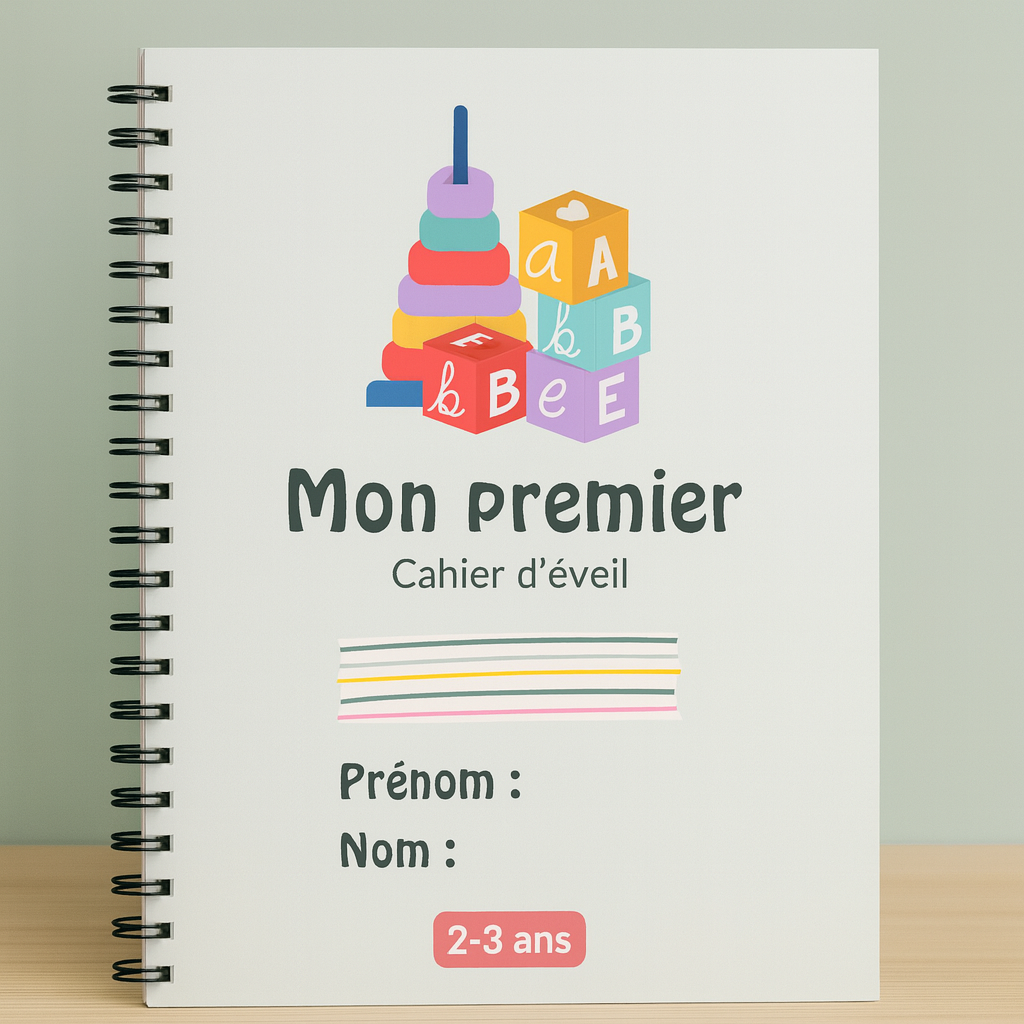 Mon premier cahier d'éveil / Plastifié