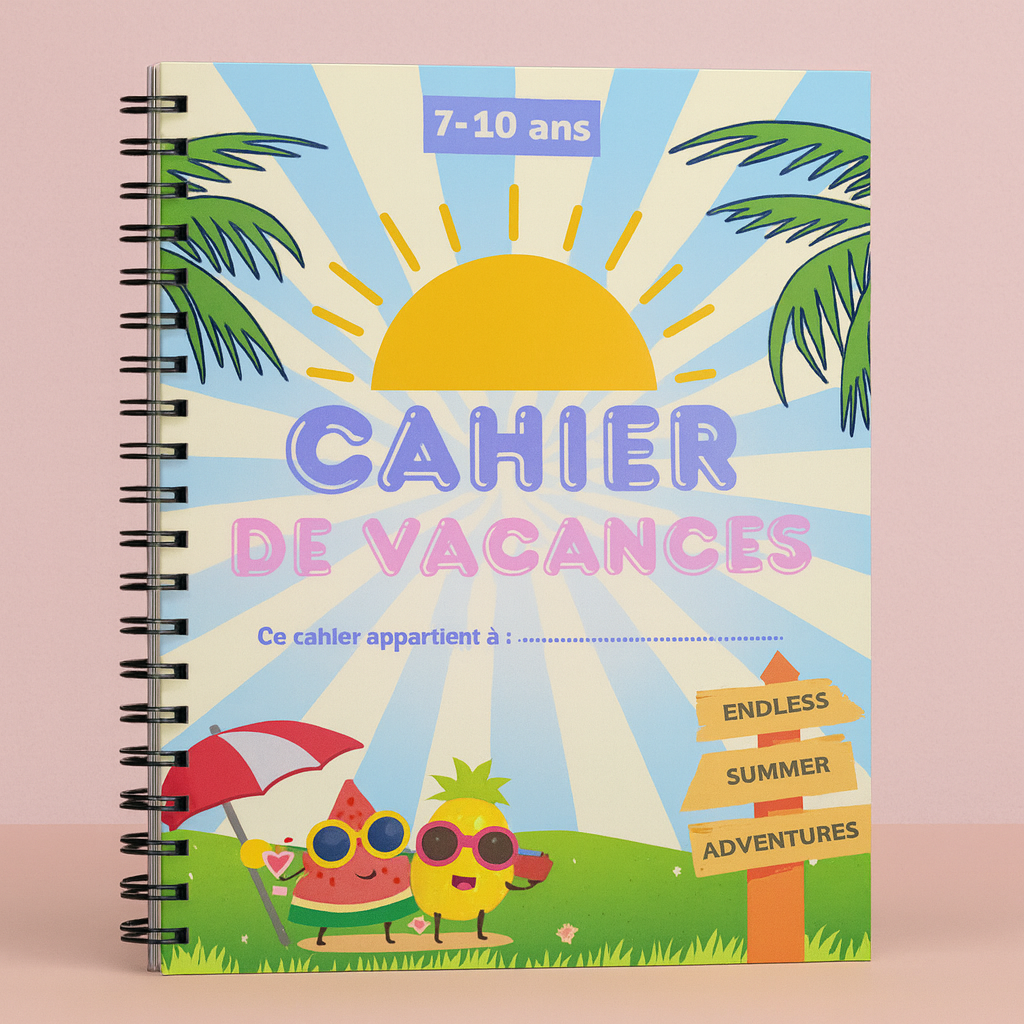 Cahier vacances 7/10 ans