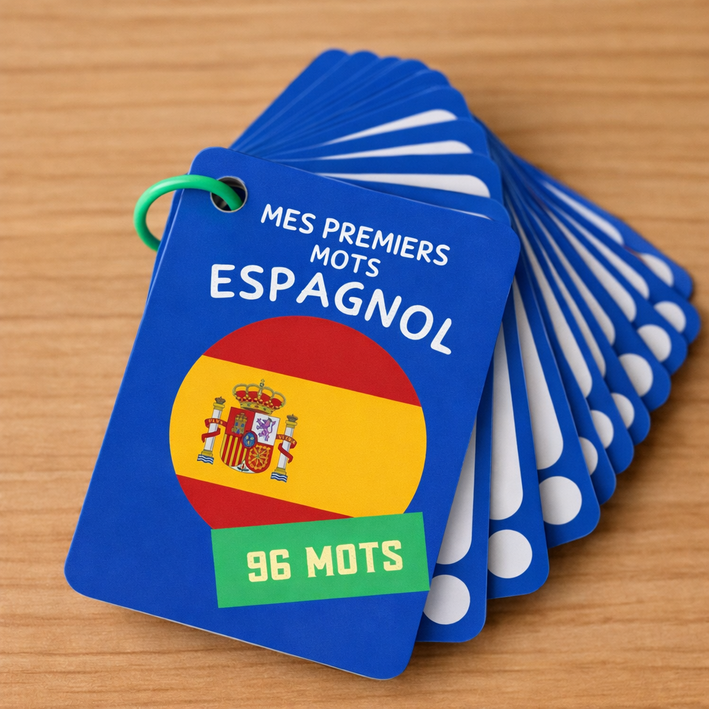 Imagier bilingue espagnol/français - 96 mots