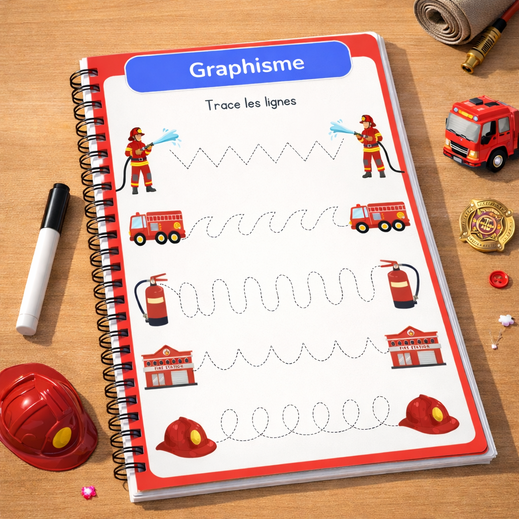 Livret pompier réutilisable