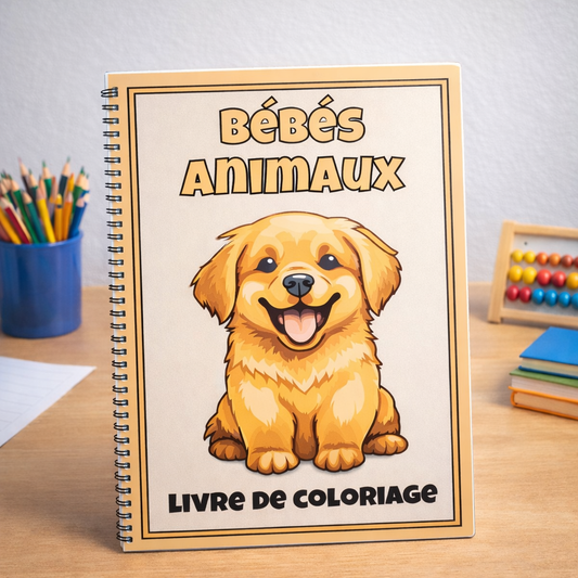 Coloriage bébés animaux