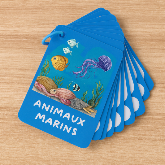 Imagier - Animaux marins