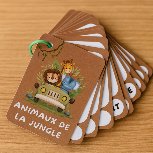 Imagier - Animaux de la jungle