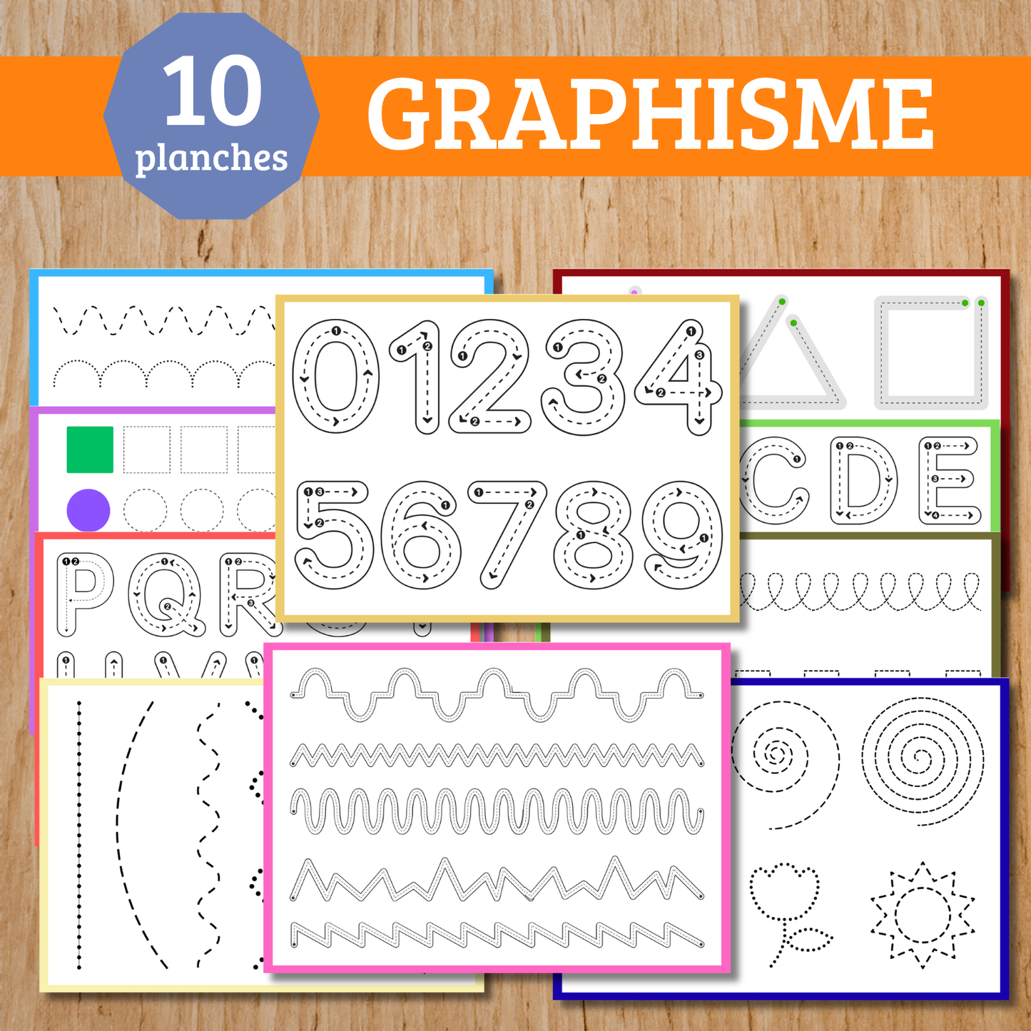 10 planches graphisme
