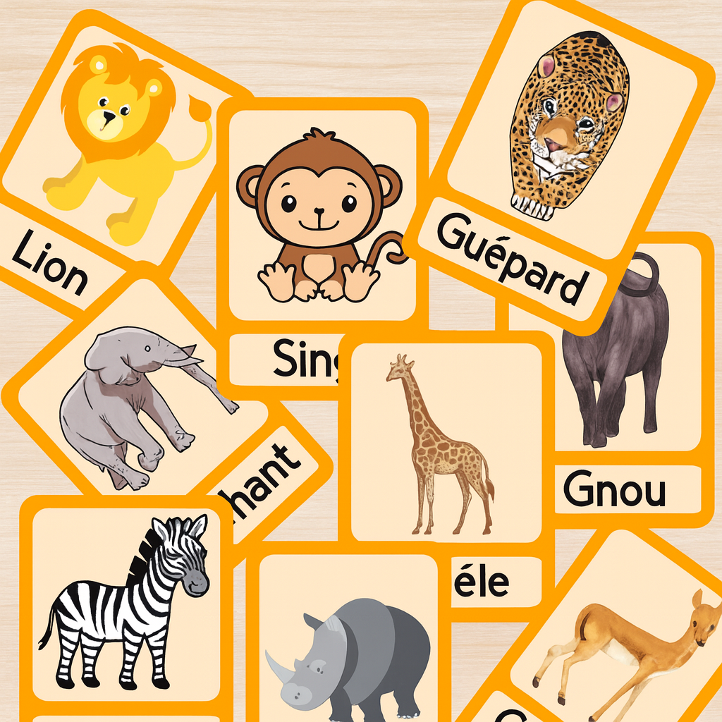 Animaux de la savane