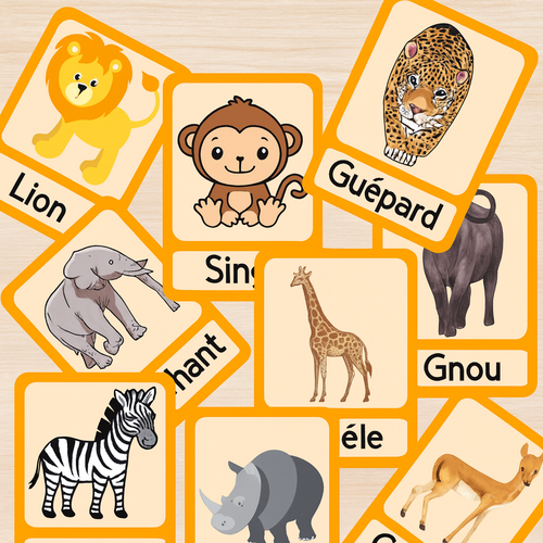 Animaux de la savane