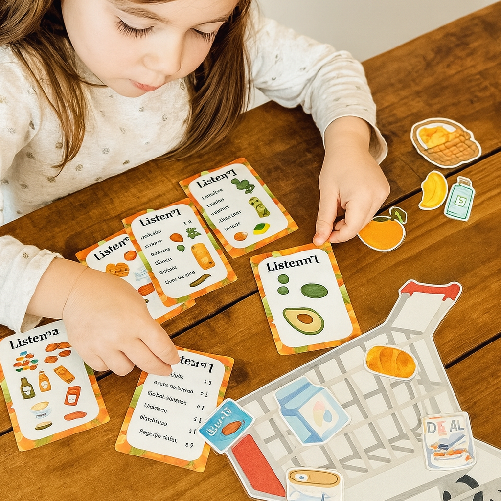 Jeu « Petit caddie »
