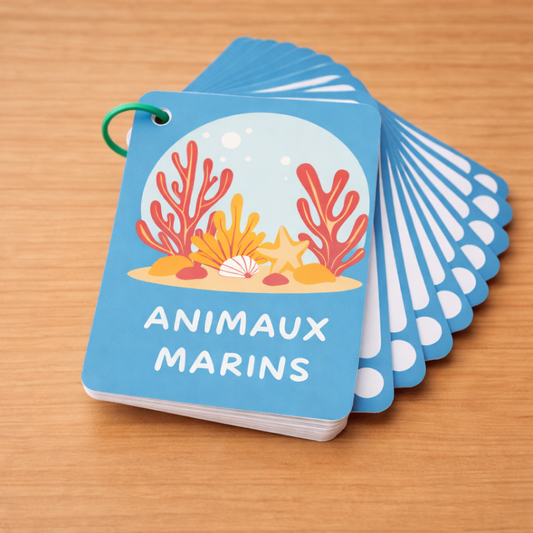 Imagier - Animaux marins