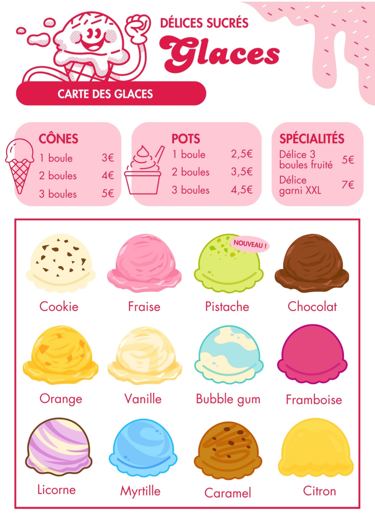 Jeu du « Petit glacier »