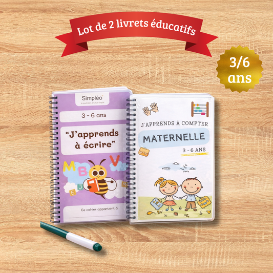 Pack Premiers apprentissages 3/6 ans